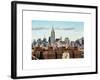 Manhattan Skyline-Philippe Hugonnard-Framed Art Print