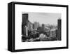 Manhattan Skyline-Philippe Hugonnard-Framed Stretched Canvas