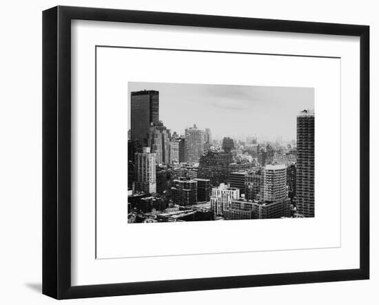 Manhattan Skyline-Philippe Hugonnard-Framed Art Print