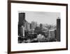 Manhattan Skyline-Philippe Hugonnard-Framed Art Print