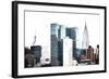 Manhattan Skyscrapers-Philippe Hugonnard-Framed Giclee Print