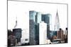 Manhattan Skyscrapers-Philippe Hugonnard-Mounted Giclee Print