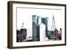 Manhattan Skyscrapers-Philippe Hugonnard-Framed Giclee Print