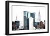 Manhattan Skyscrapers-Philippe Hugonnard-Framed Giclee Print