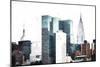 Manhattan Skyscrapers-Philippe Hugonnard-Mounted Giclee Print