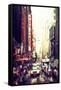 Manhattan Street II-Philippe Hugonnard-Framed Stretched Canvas