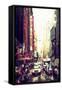 Manhattan Street II-Philippe Hugonnard-Framed Stretched Canvas