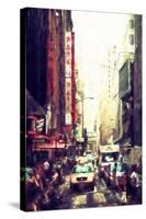 Manhattan Street II-Philippe Hugonnard-Stretched Canvas