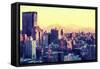 Manhattan Sunshine-Philippe Hugonnard-Framed Stretched Canvas