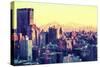Manhattan Sunshine-Philippe Hugonnard-Stretched Canvas