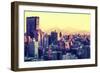 Manhattan Sunshine-Philippe Hugonnard-Framed Giclee Print