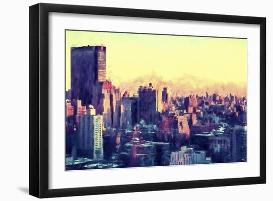 Manhattan Sunshine-Philippe Hugonnard-Framed Giclee Print