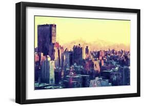 Manhattan Sunshine-Philippe Hugonnard-Framed Giclee Print