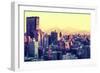 Manhattan Sunshine-Philippe Hugonnard-Framed Giclee Print