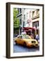 Manhattan Taxi III - In the Style of Oil Painting-Philippe Hugonnard-Framed Giclee Print