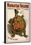 Manhattan Theatre Production "The Turtle"-null-Framed Stretched Canvas