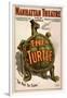 Manhattan Theatre Production "The Turtle"-null-Framed Art Print