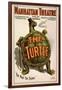 Manhattan Theatre Production "The Turtle"-null-Framed Art Print