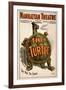 Manhattan Theatre Production "The Turtle"-null-Framed Art Print