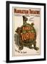 Manhattan Theatre Production "The Turtle"-null-Framed Art Print