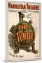 Manhattan Theatre Production "The Turtle"-null-Mounted Art Print