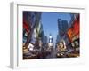 Manhattan Times Square, New York City, USA-Alan Copson-Framed Premium Photographic Print