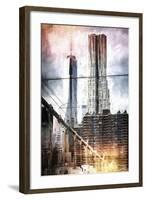 Manhattan Towers-Philippe Hugonnard-Framed Giclee Print