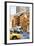 Manhattan Traffic - In the Style of Oil Painting-Philippe Hugonnard-Framed Giclee Print