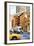 Manhattan Traffic - In the Style of Oil Painting-Philippe Hugonnard-Framed Giclee Print