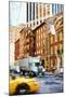 Manhattan Traffic - In the Style of Oil Painting-Philippe Hugonnard-Mounted Giclee Print