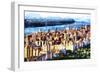 Manhattan Upper West Side-Philippe Hugonnard-Framed Giclee Print