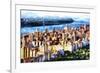 Manhattan Upper West Side-Philippe Hugonnard-Framed Giclee Print