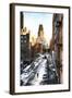 Manhattan Urban Street-Philippe Hugonnard-Framed Giclee Print