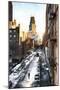 Manhattan Urban Street-Philippe Hugonnard-Mounted Giclee Print