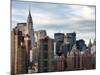 Manhattan View and the Chrysler Building-Philippe Hugonnard-Mounted Photographic Print