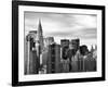 Manhattan View and the Chrysler Building-Philippe Hugonnard-Framed Photographic Print