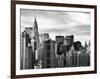 Manhattan View and the Chrysler Building-Philippe Hugonnard-Framed Photographic Print