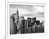 Manhattan View and the Chrysler Building-Philippe Hugonnard-Framed Photographic Print