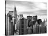 Manhattan View and the Chrysler Building-Philippe Hugonnard-Stretched Canvas
