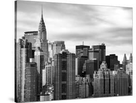 Manhattan View and the Chrysler Building-Philippe Hugonnard-Stretched Canvas