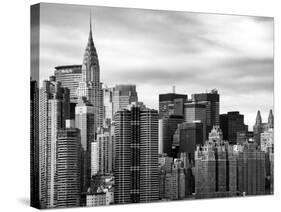 Manhattan View and the Chrysler Building-Philippe Hugonnard-Stretched Canvas