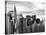 Manhattan View and the Chrysler Building-Philippe Hugonnard-Stretched Canvas