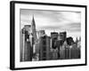 Manhattan View and the Chrysler Building-Philippe Hugonnard-Framed Photographic Print