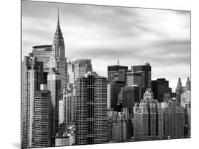 Manhattan View and the Chrysler Building-Philippe Hugonnard-Mounted Photographic Print