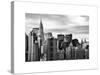 Manhattan View and the Chrysler Building-Philippe Hugonnard-Stretched Canvas