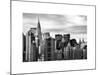 Manhattan View and the Chrysler Building-Philippe Hugonnard-Mounted Art Print