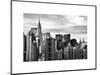 Manhattan View and the Chrysler Building-Philippe Hugonnard-Mounted Art Print