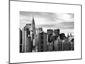 Manhattan View and the Chrysler Building-Philippe Hugonnard-Mounted Art Print