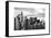 Manhattan View and the Chrysler Building-Philippe Hugonnard-Framed Stretched Canvas