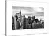 Manhattan View and the Chrysler Building-Philippe Hugonnard-Stretched Canvas